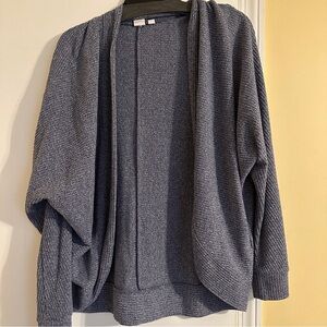 GAP Cardigan Knit Blue Oversized Women M